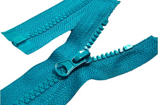 Молния трактор MaxZipper, 40 см, тип 5, разъемная, темно-бирюзовая (F209)