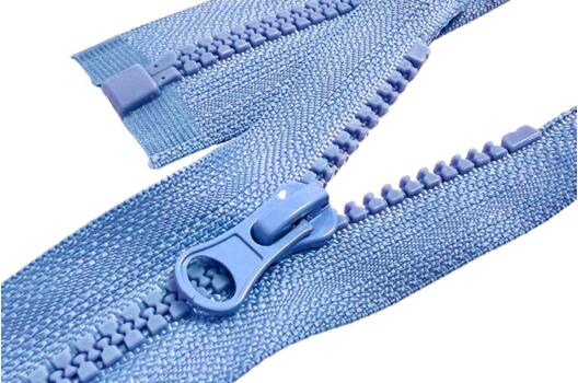 Молния трактор MaxZipper, 40 см, тип 5, разъемная, голубая (F331)