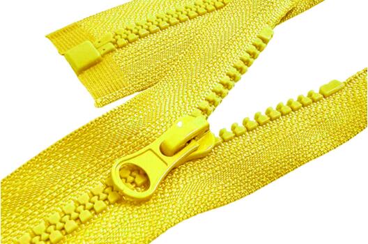 Молния трактор MaxZipper, 40 см, тип 5, разъемная, желтая (F110)