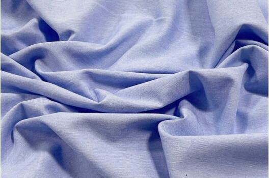 Джинс сорочечный, голубой меланж