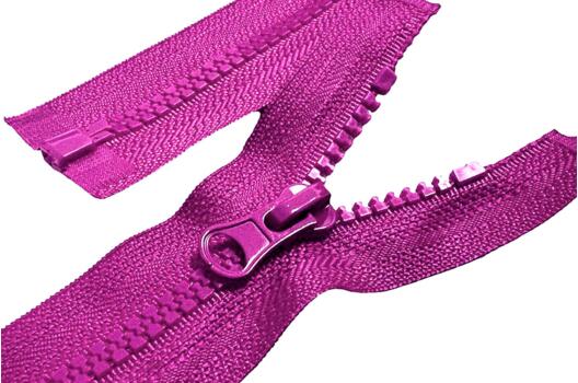 Молния трактор MaxZipper, 70 см, тип 5, яркая фуксия (258)