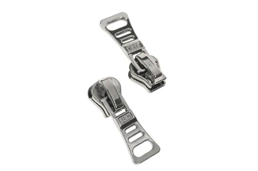 Бегунок с собачкой MaxZipper, замок автомат D5, трактор N5, никель