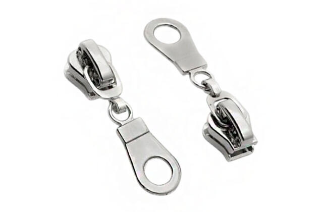 Бегунок с собачкой MaxZipper, замок автомат TBT1100, трактор N5, никель