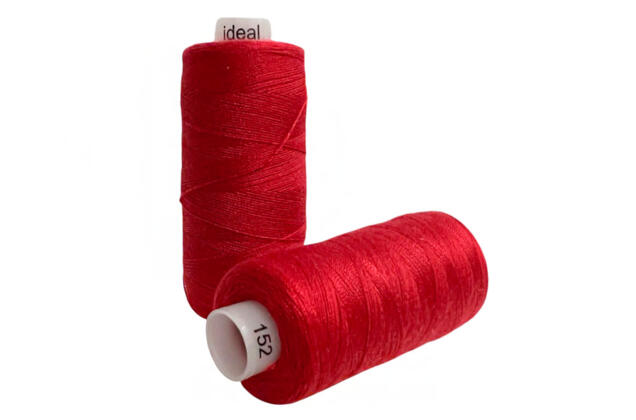 Нитки бытовые IDEAL, 40/2, цвет 152 красные