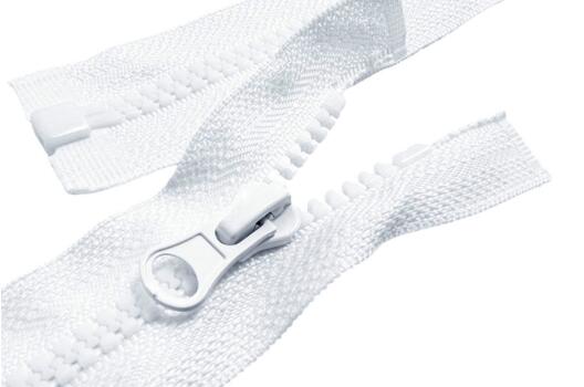 Молния трактор MaxZipper, 60 см, тип 5, разъемная, белая (F101)