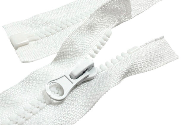 Молния трактор MaxZipper, 40 см, тип 5, разъемная, молоко (F102)
