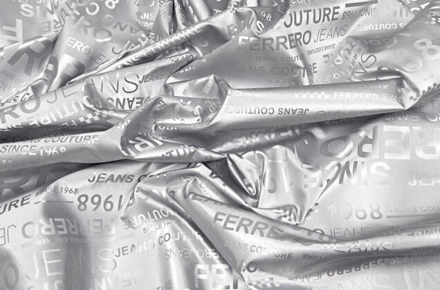 Курточная  мембранная Taffeta 300Т, серебро