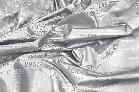 Курточная  мембранная Taffeta 300Т, серебро