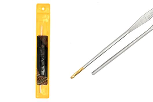 Крючок для вязания Maxwell Gold, металл 1.7 мм /12 см (1 шт)