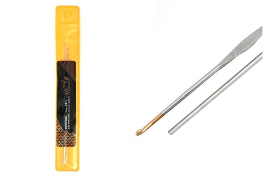 Крючок для вязания Maxwell Gold, металл 2 мм /12 см (1 шт)