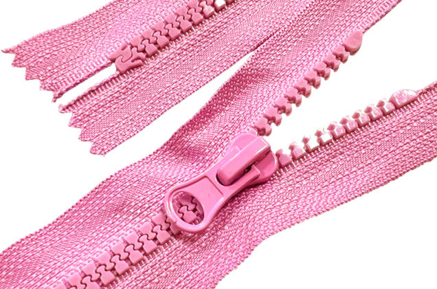 Молния трактор MaxZipper, 18 см, тип 5, светло-розовая (F134)