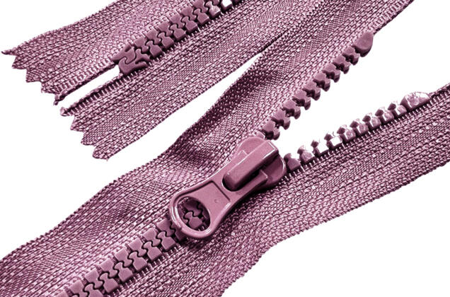 Молния трактор MaxZipper, 18 см, тип 5, серо-лиловая (S327)