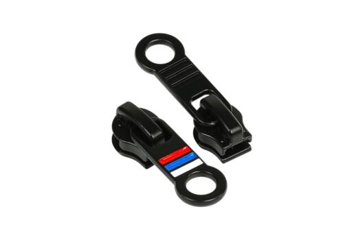 Бегунок с собачкой MaxZipper F06, замок автомат, N5 спираль, черный