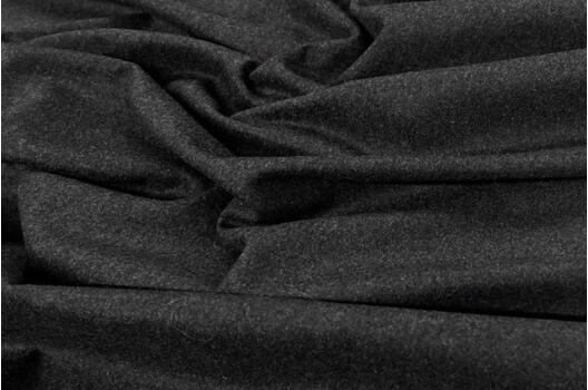 Костюмная шерсть с полиамидом (125439), классический темно-серый, Италия