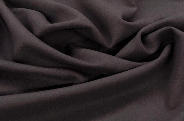 Пальтовая шерсть (97771), темно-серая с коричневым подтоном, Италия 1