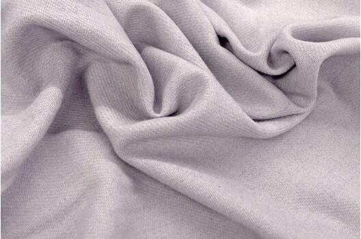 Костюмная шерсть с полиэфиром (115894), серо-сиреневая, Италия