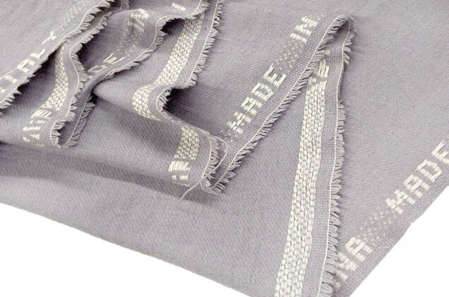 Костюмная шерсть с полиэфиром (115894), серо-сиреневая, Италия 3