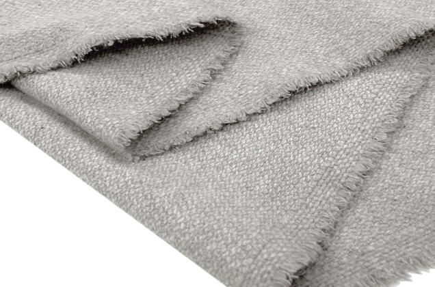 Костюмная шерсть с полиакрилом (115877), светло-серый меланж, Италия 3