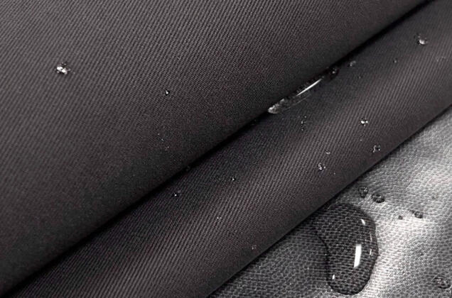 Курточная ткань с мембраной Tops, графит (99574) 2