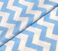 Польский хлопок принт рисунок: зигзаг