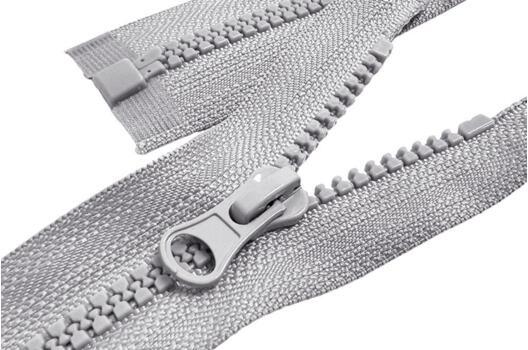 Молния трактор MaxZipper, 80 см, тип 5, светло-серая (S336)