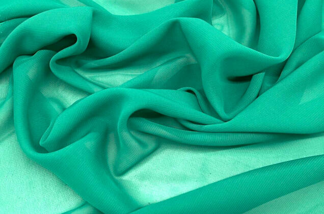 Шифон, цвет Бенеттон 3