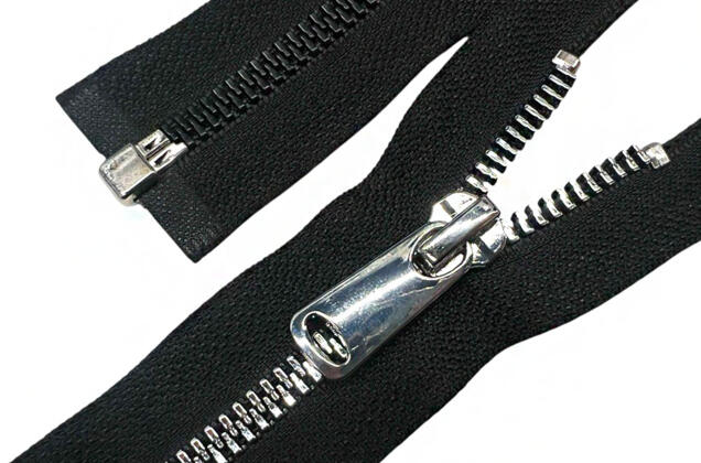 Молния пластик трактор FURNI Corn, 75 см, тип 5, разъемная, черная/никель