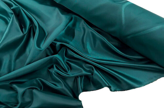 Подкладочная ткань с вискозой (6010M / Green), морская волна