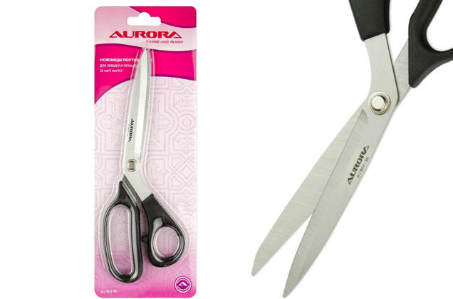 Ножницы раскройные AURORA, для левшей и правшей, 23 см 1