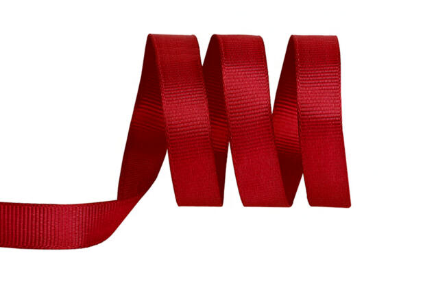 Лента репсовая MagicHobby 12 мм, бордовая (260)