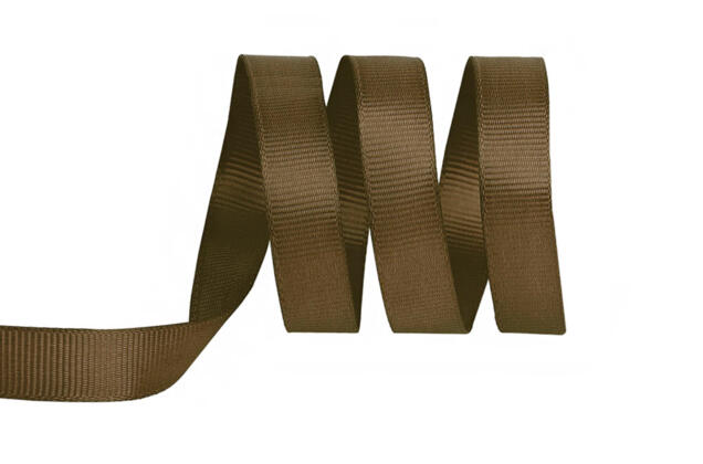 Лента репсовая MagicHobby 12 мм, коричневая (814)