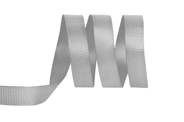 Лента репсовая MagicHobby 12 мм, светло-серая (007)