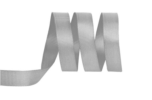 Лента репсовая MagicHobby 12 мм, светло-серая (007)