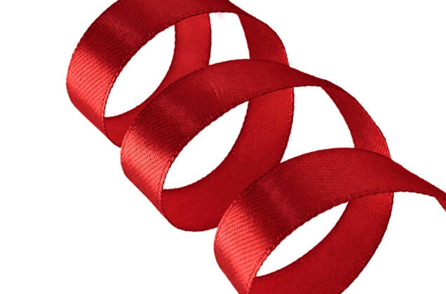 Лента атласная MagicHobby, 20 мм, темно-красная (3091)