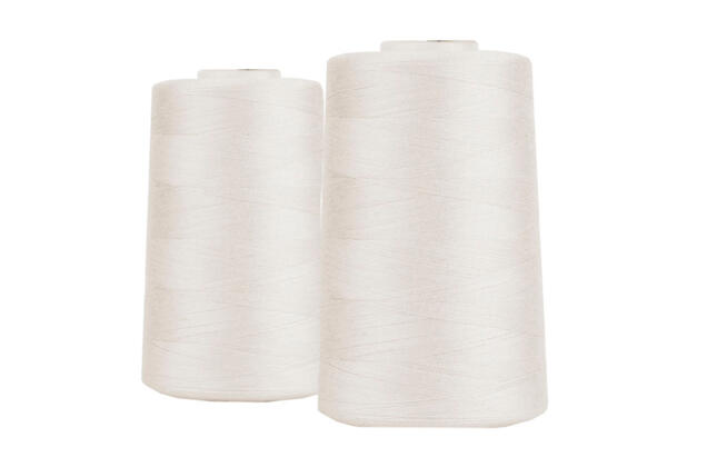 Нитки бытовые MAXag basic, 50/2, 5000 ярдов, экрю (606-1)