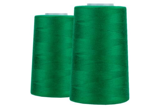Нитки бытовые MAXag basic, 50/2, 5000 ярдов, зеленые (431)