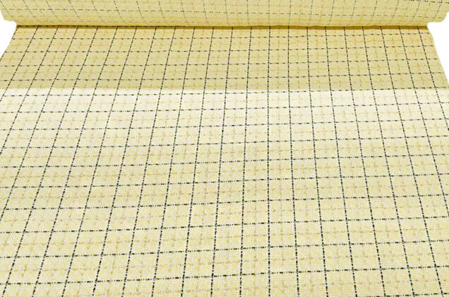 Костюмный Твид в стиле Шанель, желтый, Турция 7