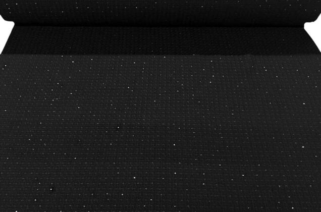 Костюмный Твид в стиле Шанель, черный с пайетками, Турция 5