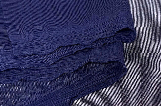 Сетка стрейч, темно-синяя (061), 80 гр/м2 3