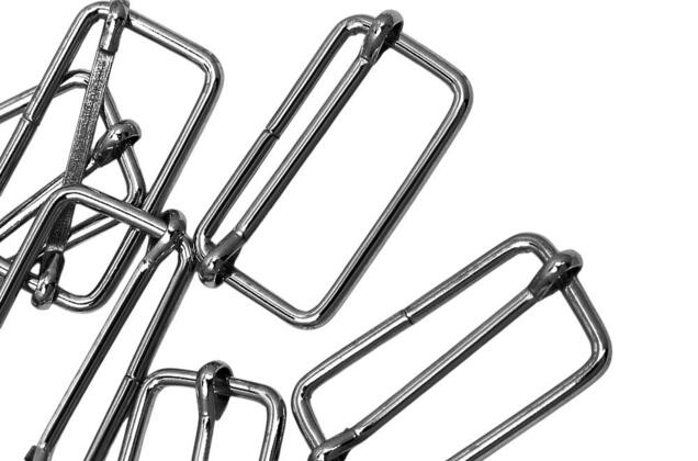 Шлевка металлическая, 30х15 мм, оксид