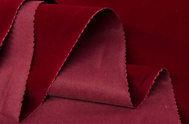 Бархат сувенирный, бордовый 1