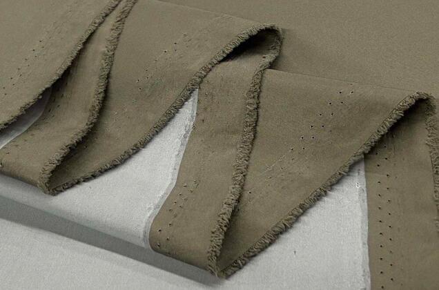 Плащевая ткань CONSTANTA, светлый хаки (8078) 3