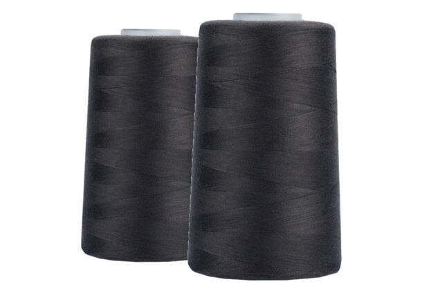 Нитки бытовые MAXag basic, 50/2, 5000 ярдов, темно-серые (243)