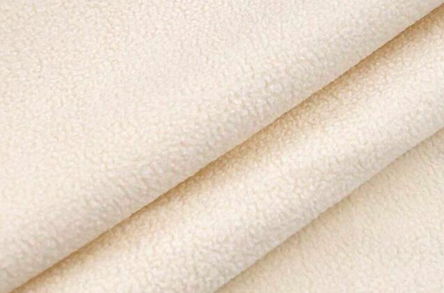 Флис двусторонний, молочный (F103) 3