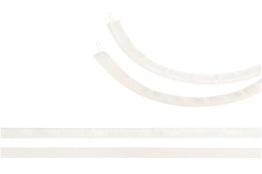 Лента тоннельная 10 мм, сумрачно-белая (F102)