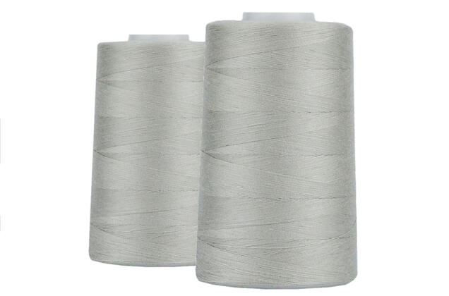 Нитки бытовые MAXag basic, 50/2, 5000 ярдов, светло-серые (213)