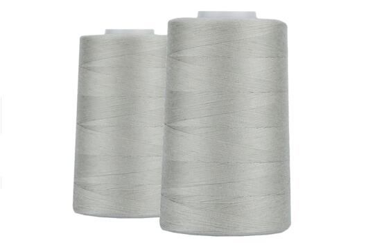 Нитки бытовые MAXag basic, 50/2, 5000 ярдов, светло-серые (213)