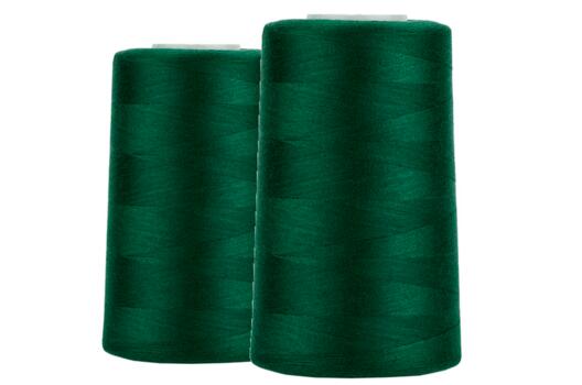 Нитки бытовые MAXag basic, 50/2, 5000 ярдов, темно-зеленые (437)