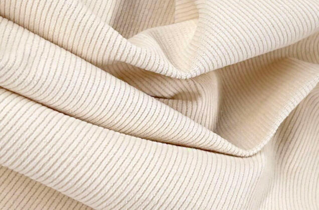 Вельвет 100% хлопок, молоко, 140 см