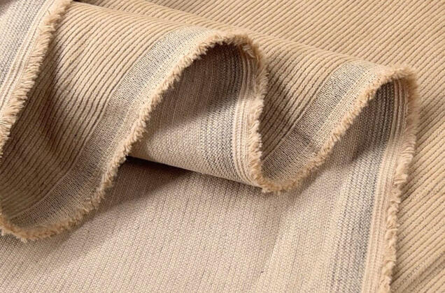 Вельвет 100% хлопок, светло-бежевый, 140 см 3